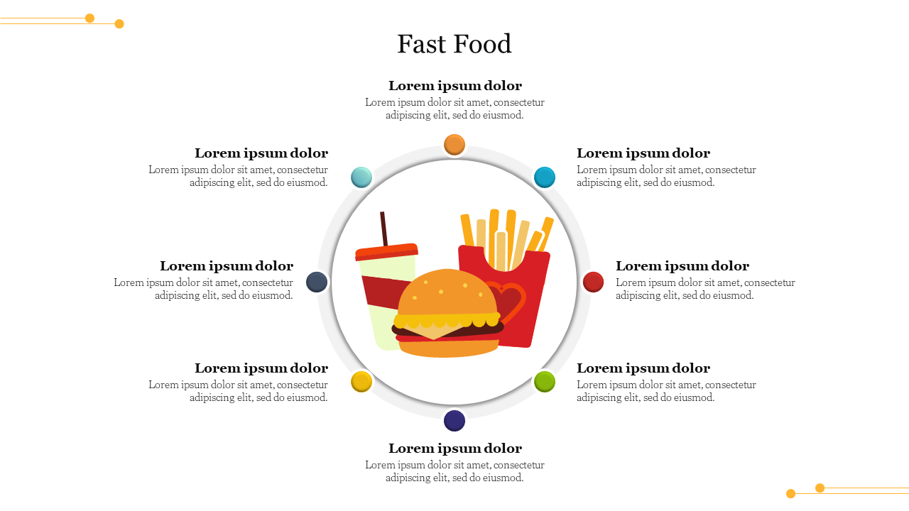 Fast Food PowerPoint Templates Free Download